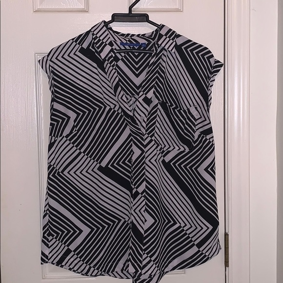 Apt. 9 cap sleeve blouse - Picture 1 of 7